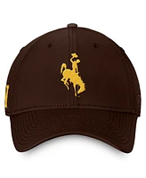 Top of the World Men's Brown Wyoming Cowboys Reflex Fitted Hat