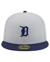 New Era Men's Gray/Navy Detroit Tigers Colorpack Two-Tone 59FIFTY Fitted Hat