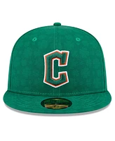 New Era Men's Kelly Green Cleveland Guardians St. Patrick's Day 59FIFTY Fitted Hat