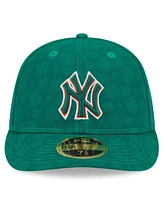 New Era Men's Kelly Green York Yankees St. Patrick's Day Low Profile 59FIFTY Fitted Hat