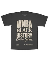 Playa Society Men's and Women's Black Wnba History Month Every Game Premium T-Shirt