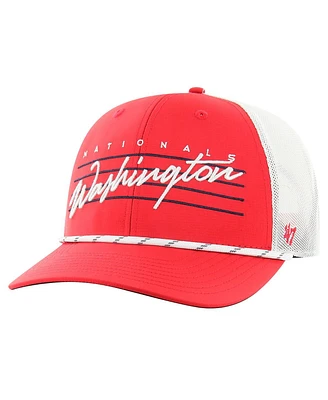 '47 Brand Men's Red Washington Nationals Downburst Trucker Adjustable Hat