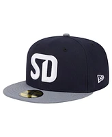 New Era Men's Navy San Diego Fc 2025 Kickoff 59FIFTY Fitted Hat