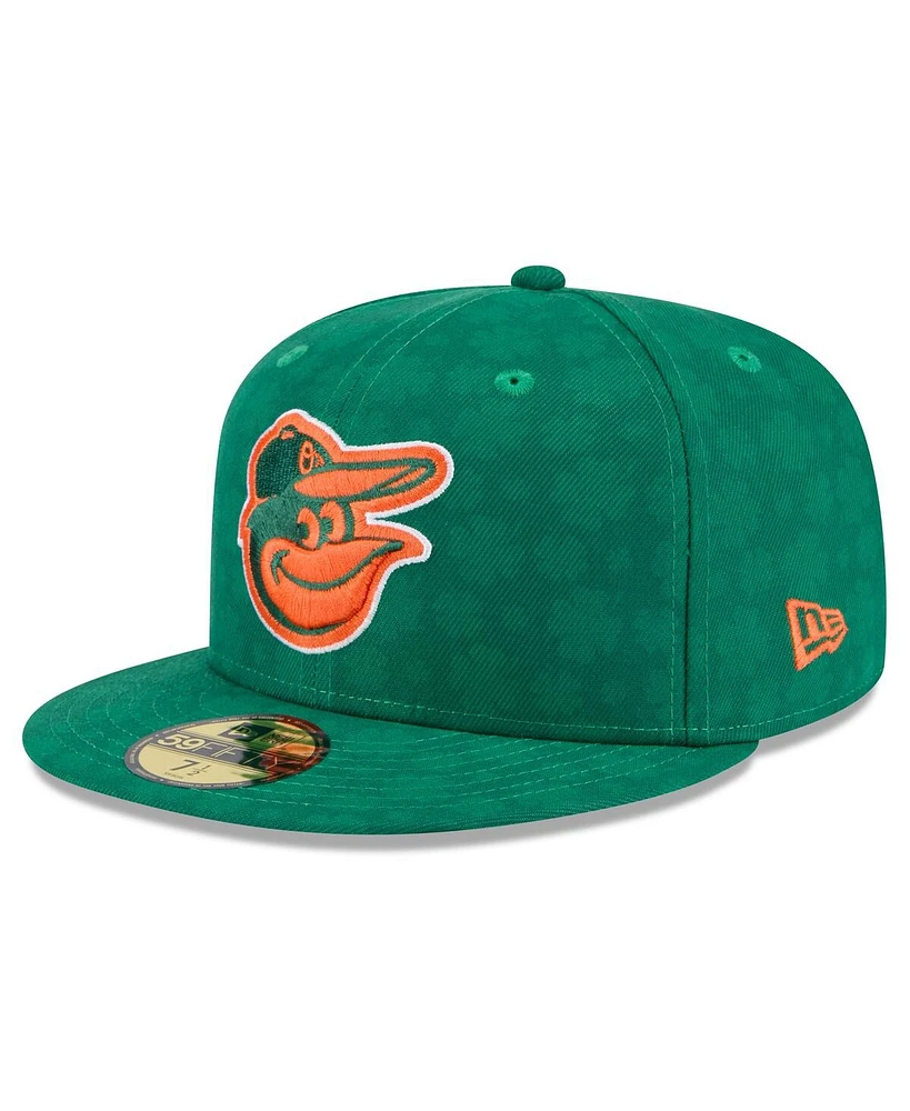 New Era Men's Kelly Green Baltimore Orioles St. Patrick's Day 59FIFTY Fitted Hat