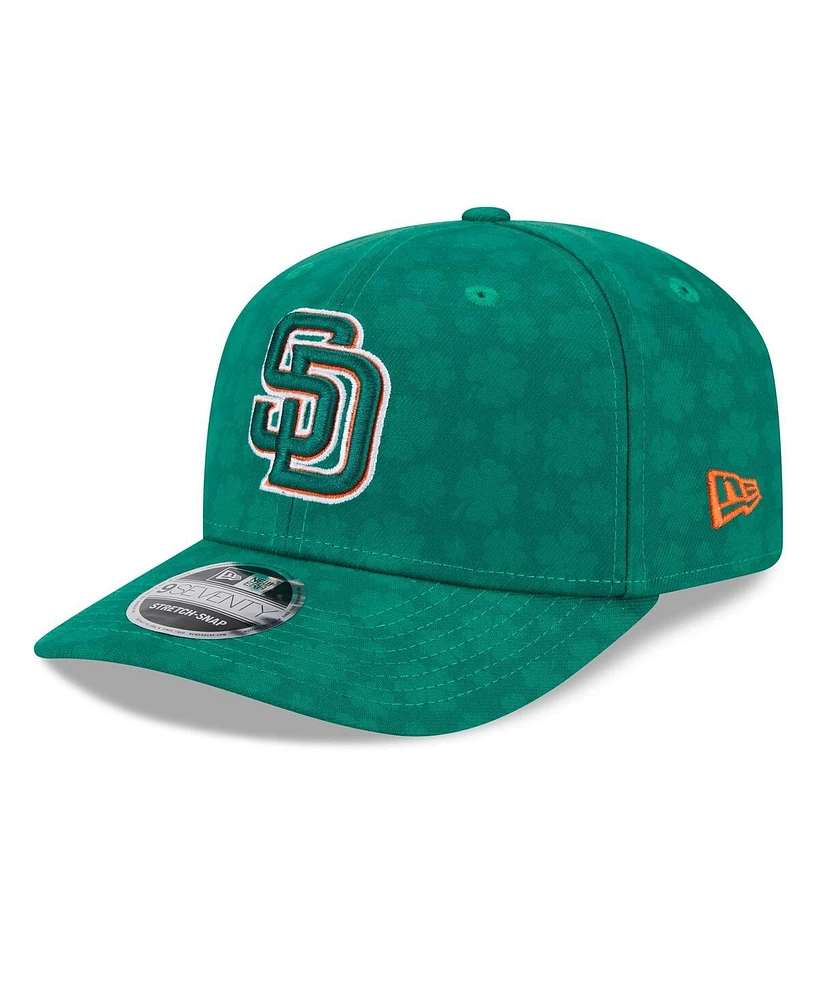 New Era Men's Kelly Green San Diego Padres St. Patrick's Day 9SEVENTY Adjustable Hat