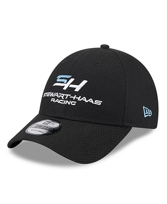 New Era Men's Black Stewart-Haas Racing 9FORTY Adjustable Hat