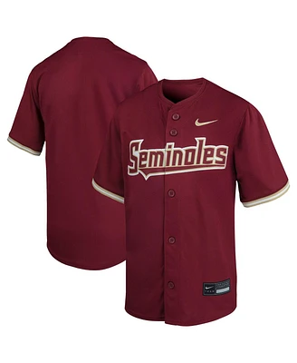 Nike Big Boys and Girls Garnet Florida State Seminoles Limited Baseball Jersey