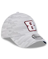 New Era Men's White Kyle Busch 39THIRTY Graded Flex Hat