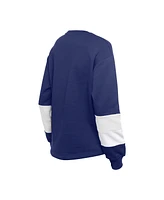 New Era Women's Navy Chicago Cubs Game Day Color Pullover Sweatshirt