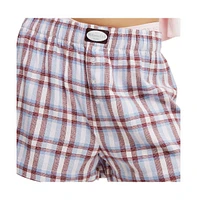 Cotton On Women's Flannel Boyfriend Boxer Short