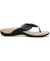 Vionic Womens Bella Braid Thong Sandals