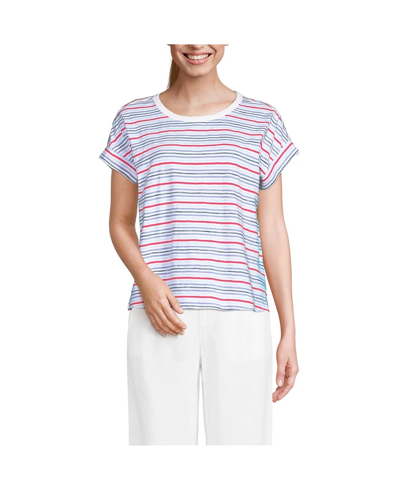 Lands' End Women's Slub T-Shirt