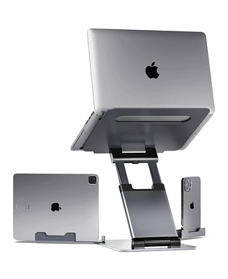 Ergonomic Adjustable Laptop Stand Portable Laptop Riser for Desk