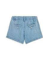 Polo Ralph Lauren Toddler and Little Girls Denim Shorts