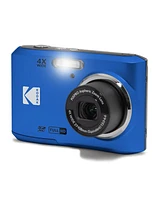 Kodak Pixpro FZ45 Friendly Zoom 16MP Full Hd Digital Camera, Light Blue