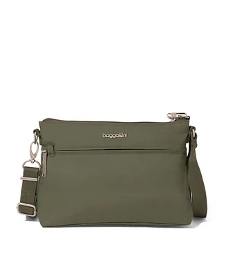 Baggallini Securtex Anti-Theft Memento Crossbody Bag