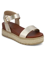 Mia Women's Kenji Flatform Round Toe Sandals