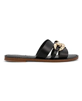 Mia Women's Venetia Slip-On Flat Sandals
