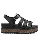 Mia Women's Kaja Fisherman Round Toe Sandals