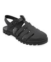 Mia Women's Jelly Fisherman Round Toe Sandals
