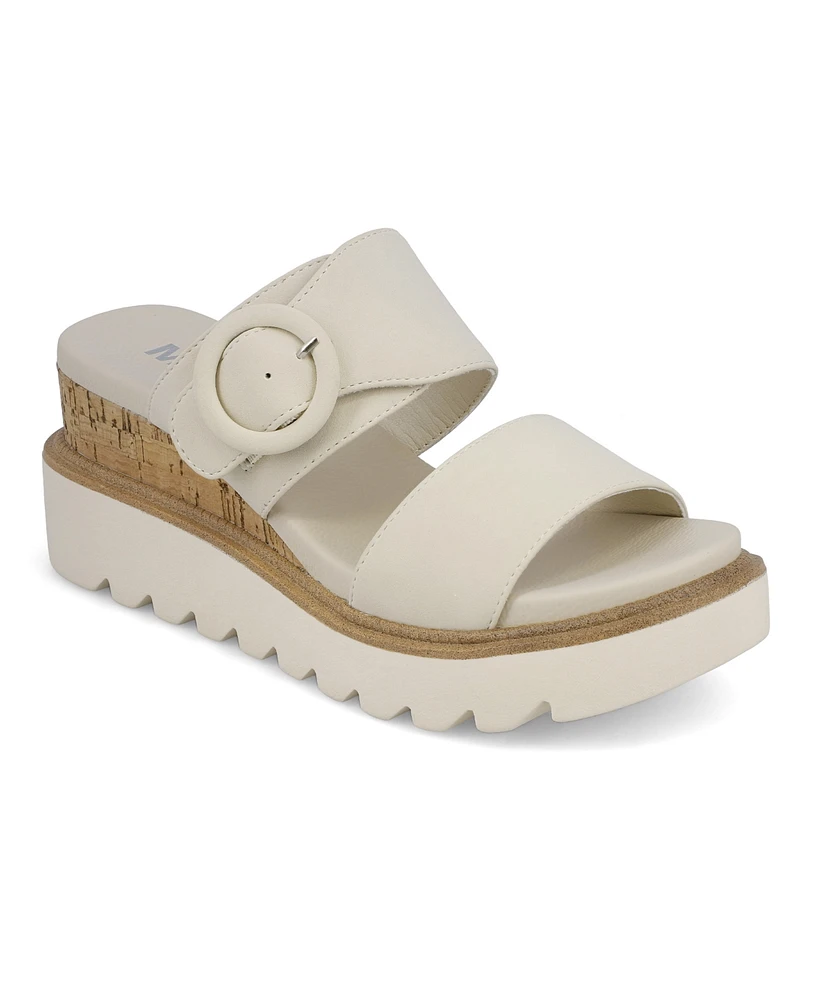 Mia Women's Odal Slip-On Wedge Sandals