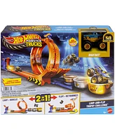 Hot Wheels Monster Trucks Loop-And-Flip Trophy Challenge Playset