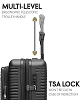 Elle Escape 22.5" Expandable Carry-On Suitcase with Front Laptop Pocket