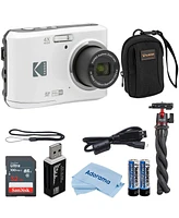 Kodak Pixpro FZ45 Friendly Zoom 16MP Full Hd Digital Camera, White
