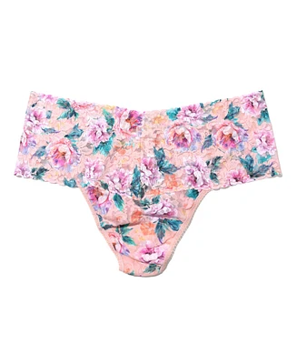 Hanky Panky Women's Printed Plus Retro Thong Underwear