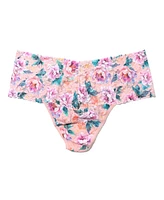 Hanky Panky Women's Printed Plus Retro Thong Underwear
