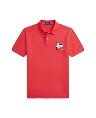 Polo Ralph Lauren Big Boys Scooter-Embroidered Shirt