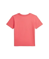 Polo Ralph Lauren Toddler and Little Boys Madras-Logo Jersey T-Shirt