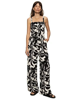 Sanctuary Women's Feel Good Back-Cutout Jumpsuit
