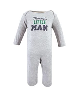 Hudson Baby Boys Cotton Coveralls