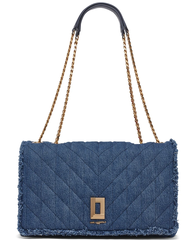 Karl Lagerfeld Paris Lafayette Medium Shoulder Bag