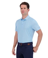 Ben Sherman Men's Golf Tonal Diamond Jacquard Sports Fit Polo Shirt