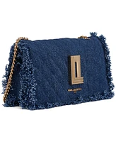 Karl Lagerfeld Paris Kosette Denim Shoulder Bag