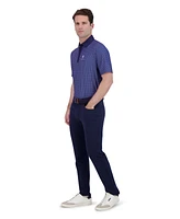 Ben Sherman Men's Golf Retro Geo Sports Fit Polo Shirt