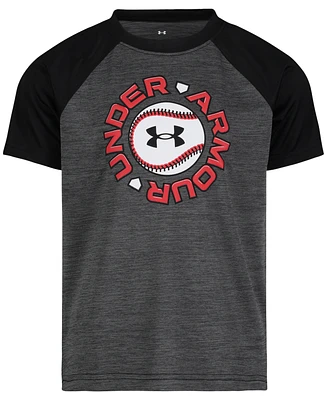 Under Amour Toddler & Little Boys Tech Baseball Graphic Raglan-Sleeve T-Shirt