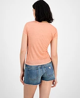 Guess Women's Short-Sleeve Sunny Burnout Tee