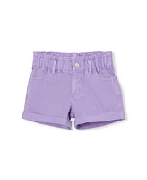 Lands' End Girls Denim Paperbag Shorts