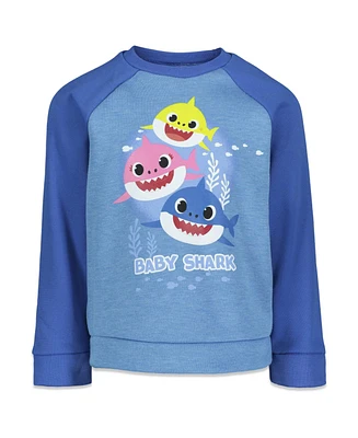 Baby Shark Baby Boys Pinkfong Shark Fleece Sweatshirt