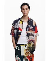Desigual Men's Trousers designed by Mr. Christian Lacroix