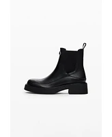 Desigual Women's Faux leather ankle boot