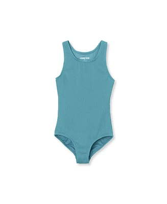 Lands' End Big Girls Plus Chlorine Resistant Racerback One Piece Swimsuit