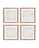 Seaweed Petite Prints, Set Of 4