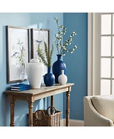 Blue Birds Prints, Set Of 4