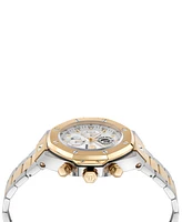 Philipp Plein Men's Chronograph Royal Two-Tone Bracelet Watch 46mm