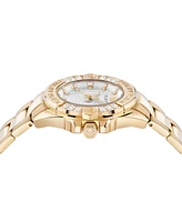Philipp Plein Women's Majesty Gold Ion Plated Bracelet Watch 38mm