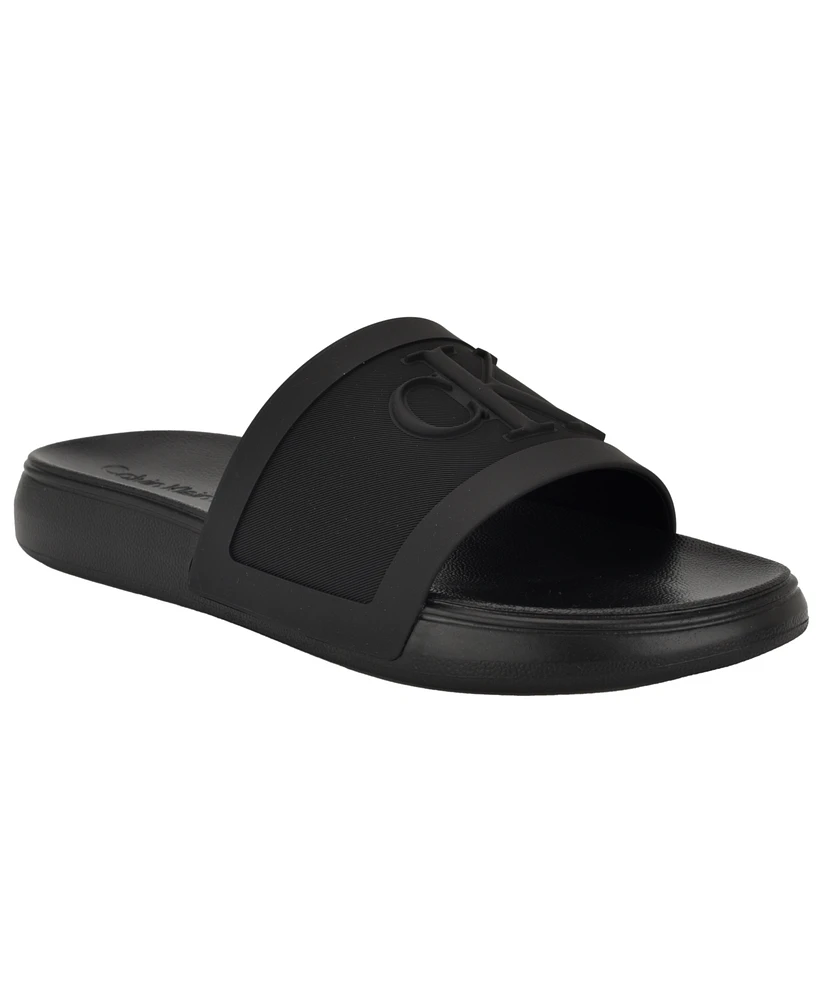 Calvin Klein Men's Wlinderz Casual Slip-On Slide